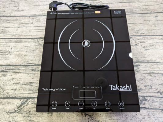 cách sử dụng bếp điện Takashi