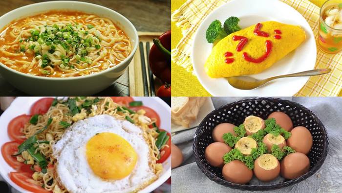 Top 10 các món ăn ngon làm từ trứng gà
