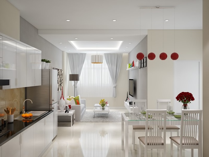 Ý tưởng để bố trí và thiết kế nhà bếp 20m2 cho không gian thông thoáng, tiện nghi