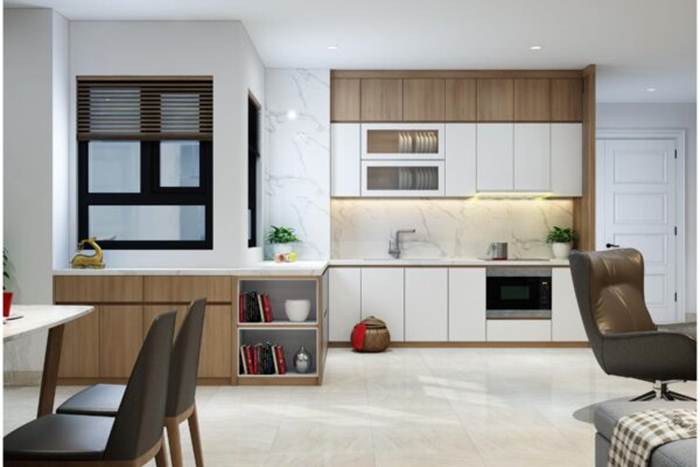 Cách thiết kế nhà bếp chung cư hợp lý và tiện nghi cho gia đình bạn