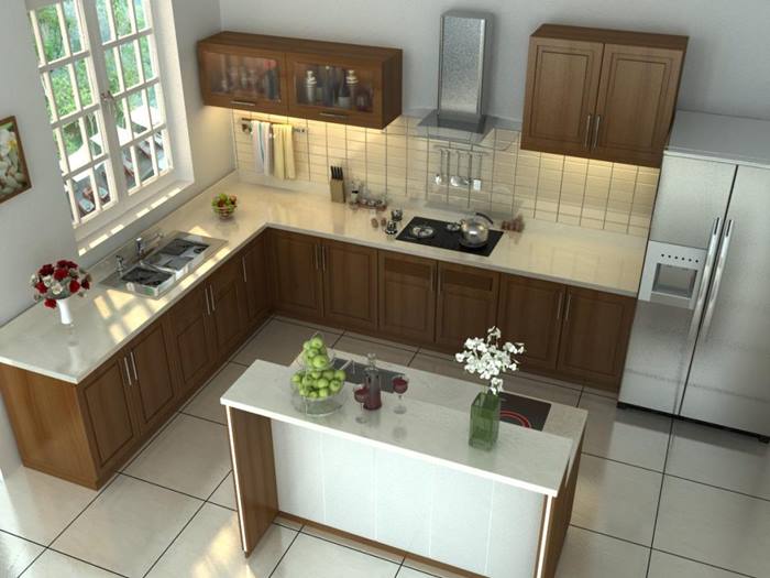 Những thiết kế nhà bếp nông thôn đơn giản hòa hợp với thiên nhiên