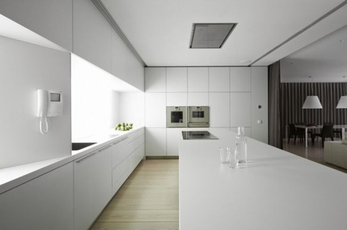 Biến hóa căn bếp trở nên sang trọng với phong cách thiết kế nhà bếp tối giản